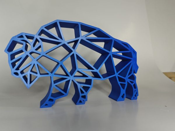 Low Poly Bison