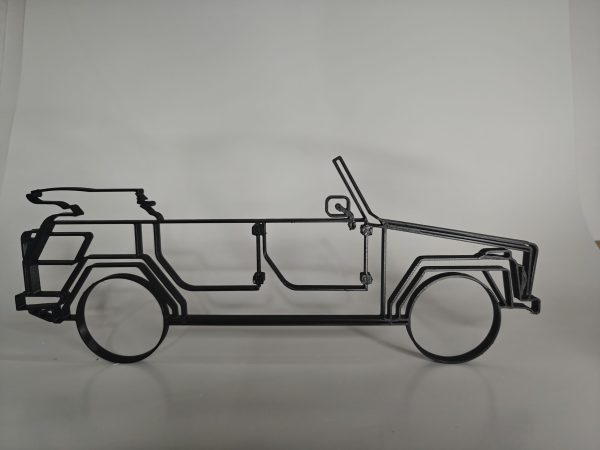 VW Thing Wireframe Art