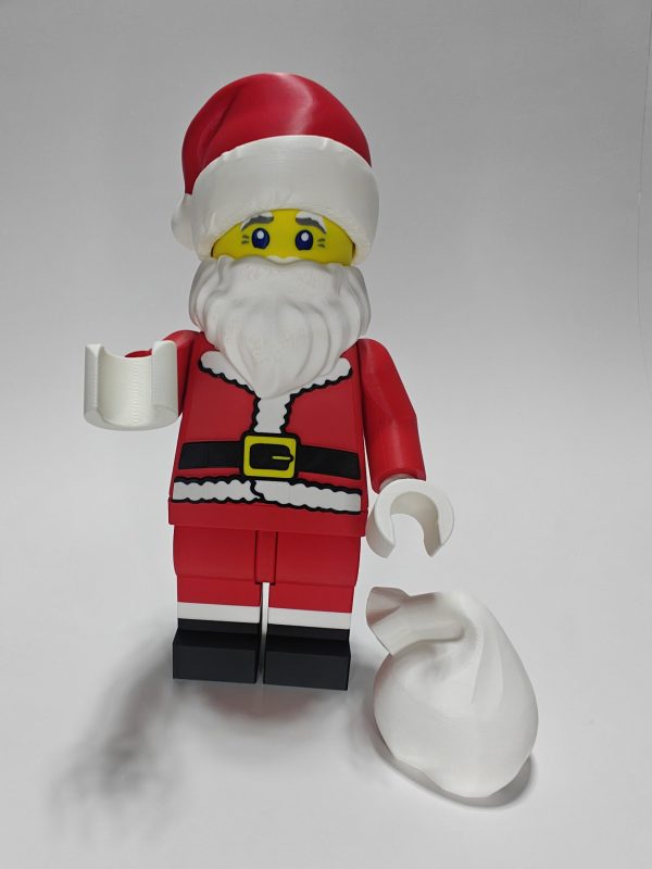 Santa Brick Man