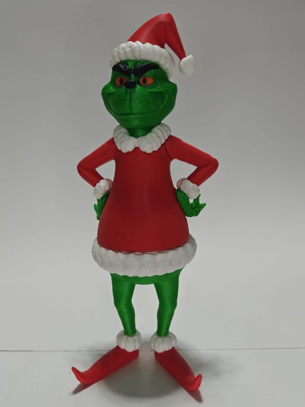 Grinch Statue (Santa Jacket)